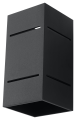 Blocco  SL.0478  kinkiet czarny  Sollux lighting