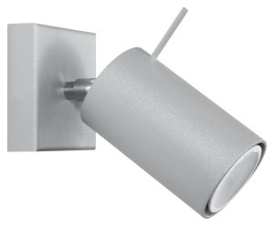 Ring 1  SL.0449  kinkiet regulowany szary  Sollux lighting