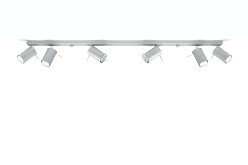 Ring 6L SL.0454 oprawa sufitowa regulowana szara Sollux lighting