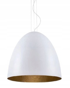 EGG white-gold L  9023  lampa wisząca biało-złota  NOWODVORSKI