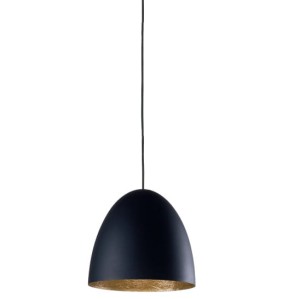 EGG black-gold M  9022  lampa wisząca czarno-złota  NOWODVORSKI