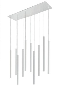 LASER white X  8922  lampa wisząca biała  NOWODVORSKI