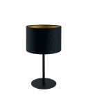 ALICE gold I B  9091  lampa stołowa czarno-złota  NOWODVORSKI