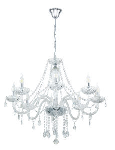 BASILANO 1 39101 ŻYRANDOL PRZEŹROCZYSTY  EGLO