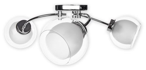 Lampa sufitowa Dexy plafon 3 pł.  chrom O2043 P3 CH  Lemir