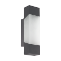 Gorzano 97222 kinkiet zewnętrzny antracyt led IP44  Eglo