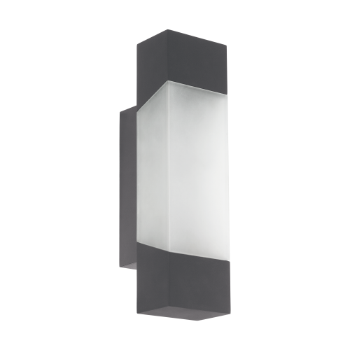 Gorzano 97222 kinkiet zewnętrzny czarny led IP44 Eglo