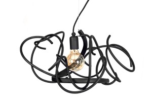 Lampa wisząca Ferro 1 żar.  hand made HP