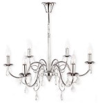 Lampa wiszaca  "Velio" żyrandol 6 pł. O1956 CH Lemir