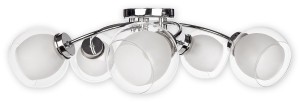 Lampa sufitowa  Dexy plafon 5 pł.  chrom O2045 P5 CH  Lemir