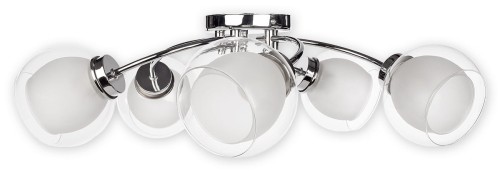 Lampa sufitowa  Dexy plafon 5 pł.  chrom O2045 P5 CH  Lemir
