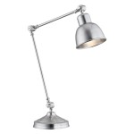Lampa stołowa , biurkowa Eufrat 3196 chrom Argon