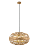 AMSFIELD  49771  lampa wisząca bambusowa  EGLO