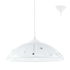 Vetro 96073 lampa wisząca z kryształkami Eglo