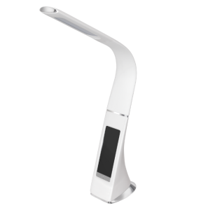 COGNOLI  97915  lampa biurkowa led biała dotykowa z zegarkiem  EGLO