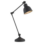 Lampa stołowa , biurkowa Eufrat 3197 czarna Argon