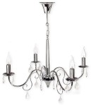 Lampa wisząca "Velio" żyrandol 4 pł. O1954 CH Lemir