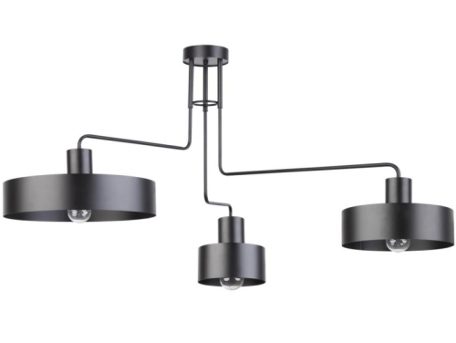 Vasco 3 czarny 31553 lampa sufitowa czarna Sigma