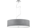 Viviane Gray 6773 lampa wisząca szara  Nowodvorski
