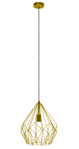 Carlton  49933 lampa wisząca złota Eglo