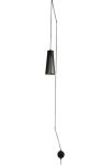 DOVER BLACK I  kabel  9264  kinkiet z przewodem czarny  NOWODVORSKI