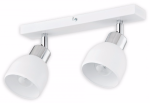 Feniks O2592 P2 BIA lampa sufitowa regulowana biały mat/chrom Lemir