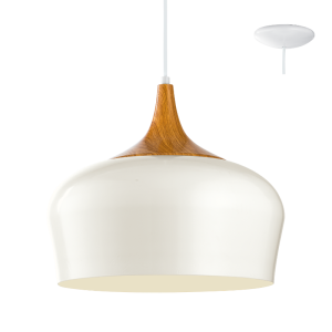 Obregon 95383 lampa wisząca kremowa Eglo