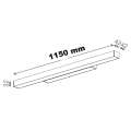 Kinkiet led łazienkowy Set Raw Mini 115 LED hermetic  26350  IP44  Aqform