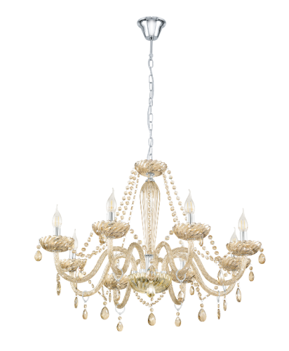 Basilano 39093 żyrandol koniakowy Eglo