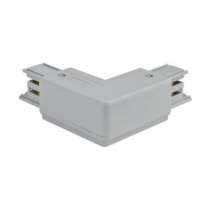 Łącznik kątowy 90 st. do szyny trójfazowej XTS 35-1 szary zewnętrzny GLOBAL - NORDIC