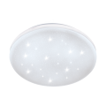 Frania S  97878  plafon led z kryształowym efektem  Eglo
