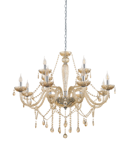 Basilano 39094 żyrandol koniakowy Eglo