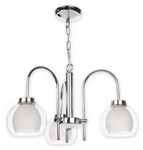 Lampa wisząca  Dexy żyrandol 3 pł.  chrom O2043 W3 CH Lemir